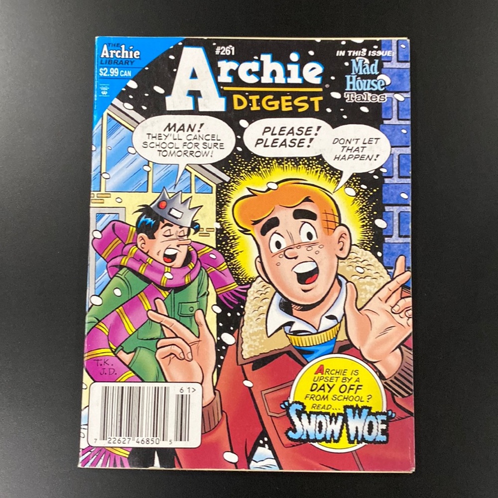 Archie Comics | Archie #261 (2010) - Comic Digest Magazine